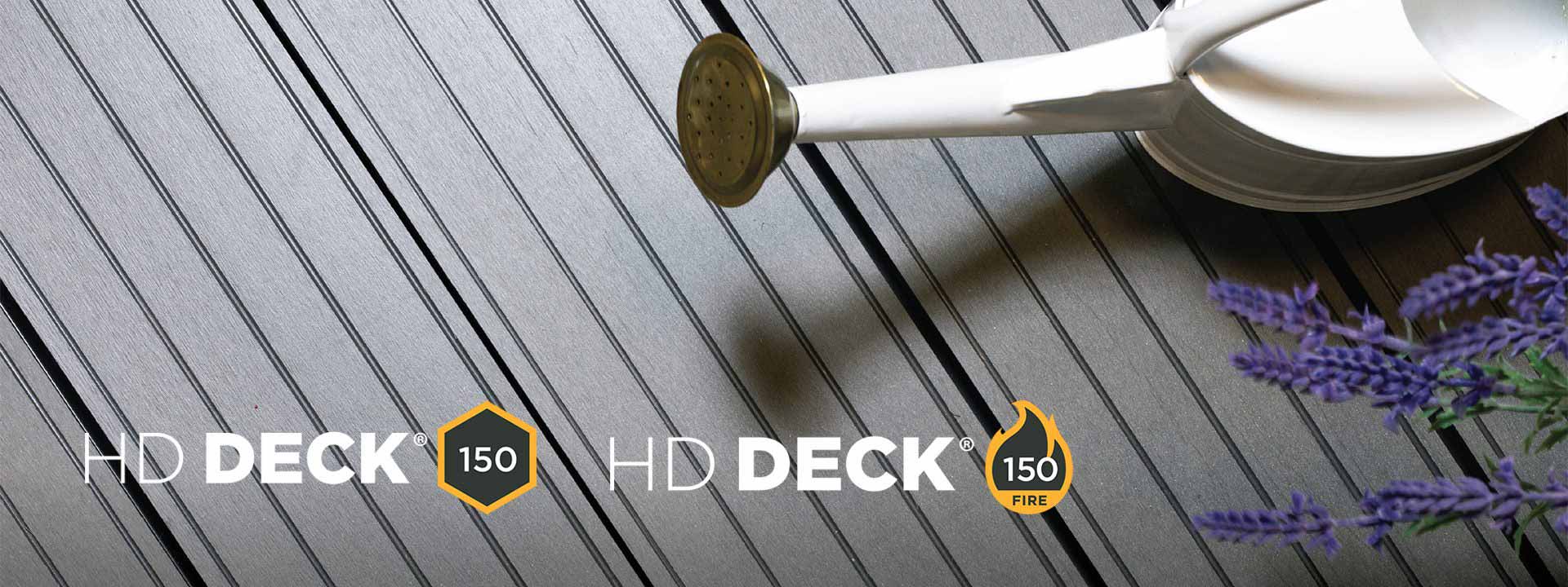 HD Deck 150 and 150 Fire, composite decking from Composite Prime