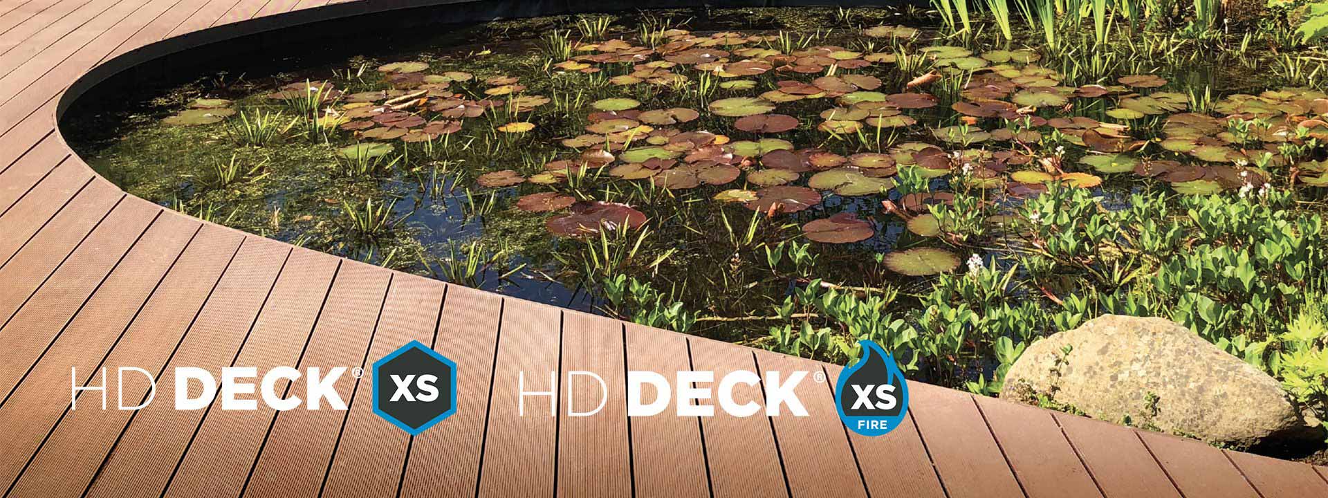 HD Deck XS and XS Fire, composite decking from Composite Prime