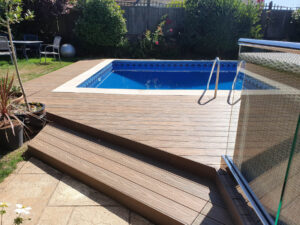 HD Deck Dual decking in oak - Composite Prime