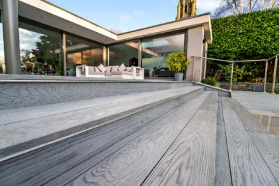 Redux Lifestyle decking steps - Composite Prime