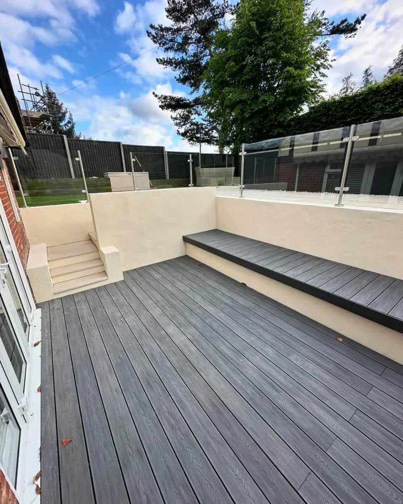 HD Deck 3D+ decking - Composite Prime