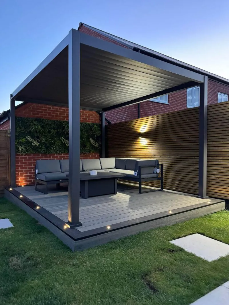 HD Dual Decking in carbon - Composite Prime
