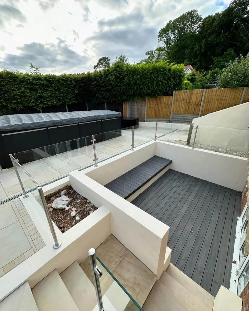 HD Deck 3D+ decking - Composite Prime