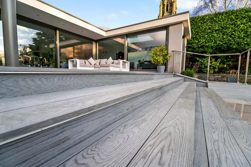 Redux Lifestyle decking steps - Composite Prime
